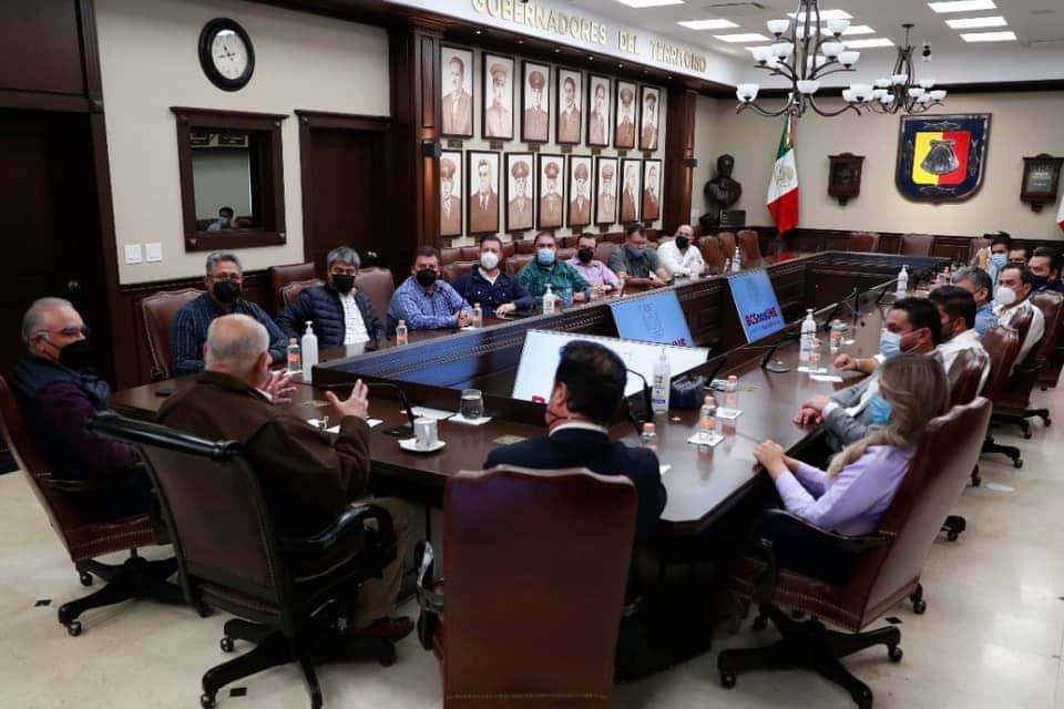Reunión Gobernador Profr. Victor Castro
