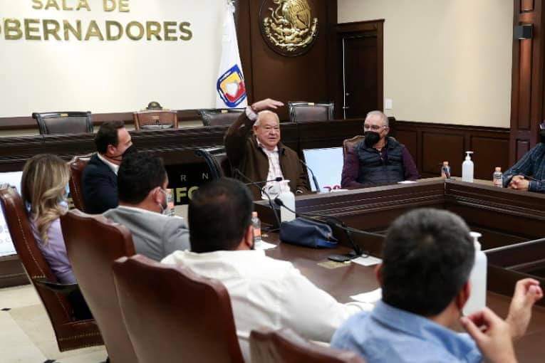 Reunión Gobernador Profr. Victor Castro