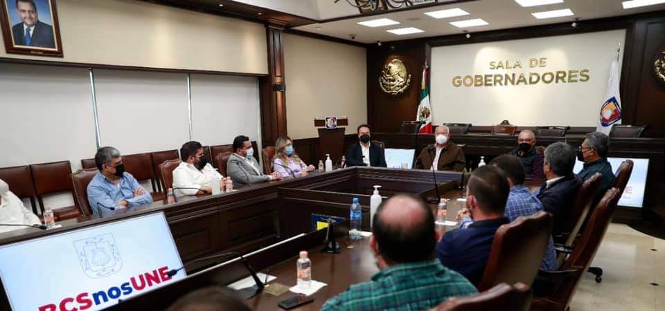Reunión Gobernador Profr. Victor Castro