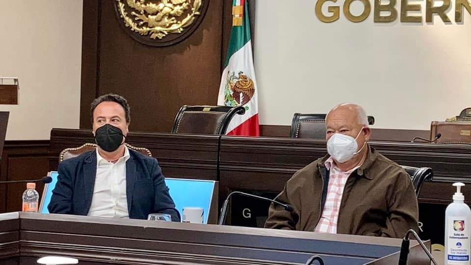 Reunión Gobernador Profr. Victor Castro